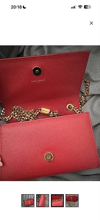 Taschen für Damen: YSL ROTE UMHAENGETASCHE – Gebraucht aus Wil SG von Linda_84 1