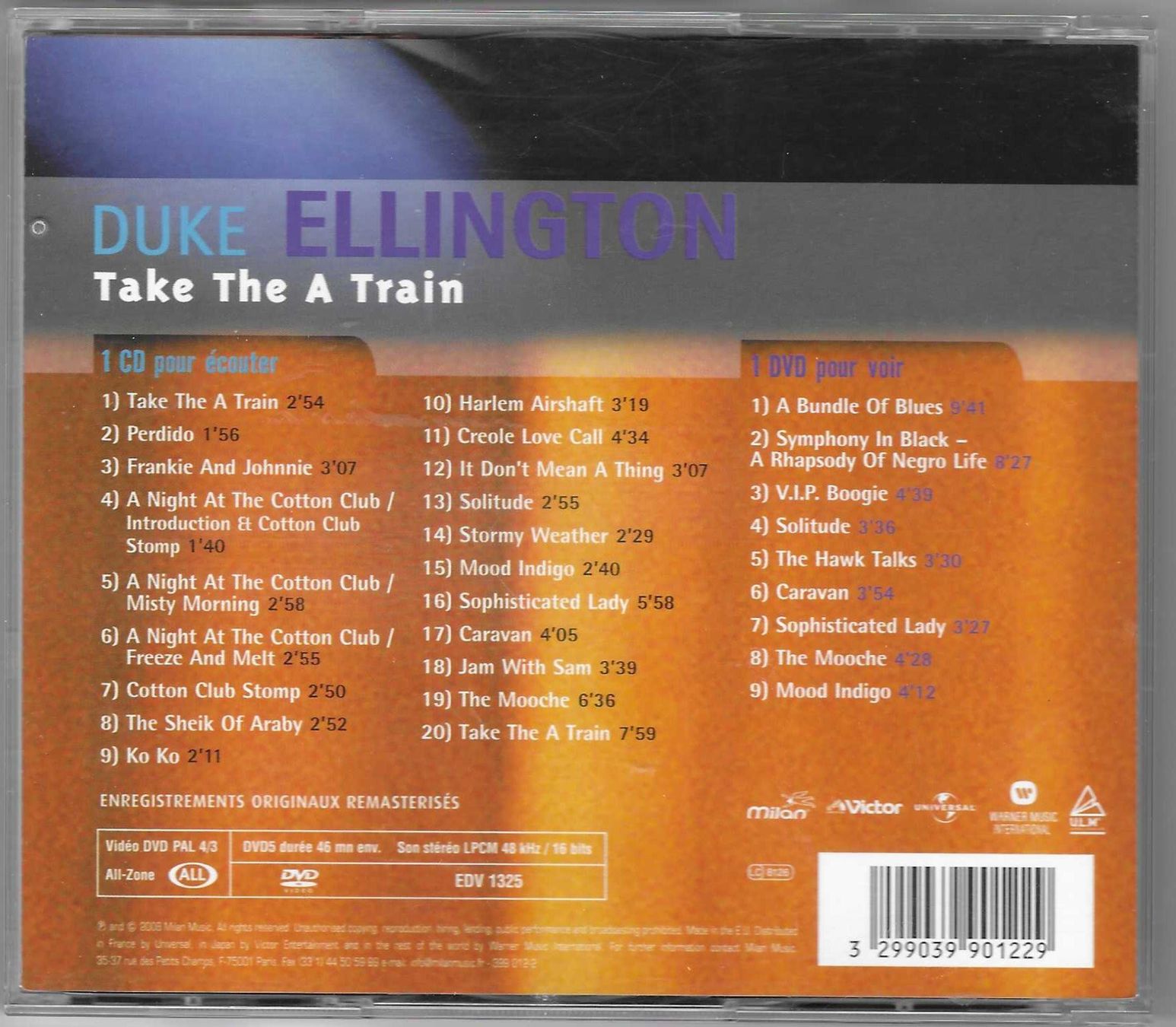 CD: DUKE ELLINGTON  -  TAKE THE TRAIN – Usato da Bex venduto da Giorgiob 1