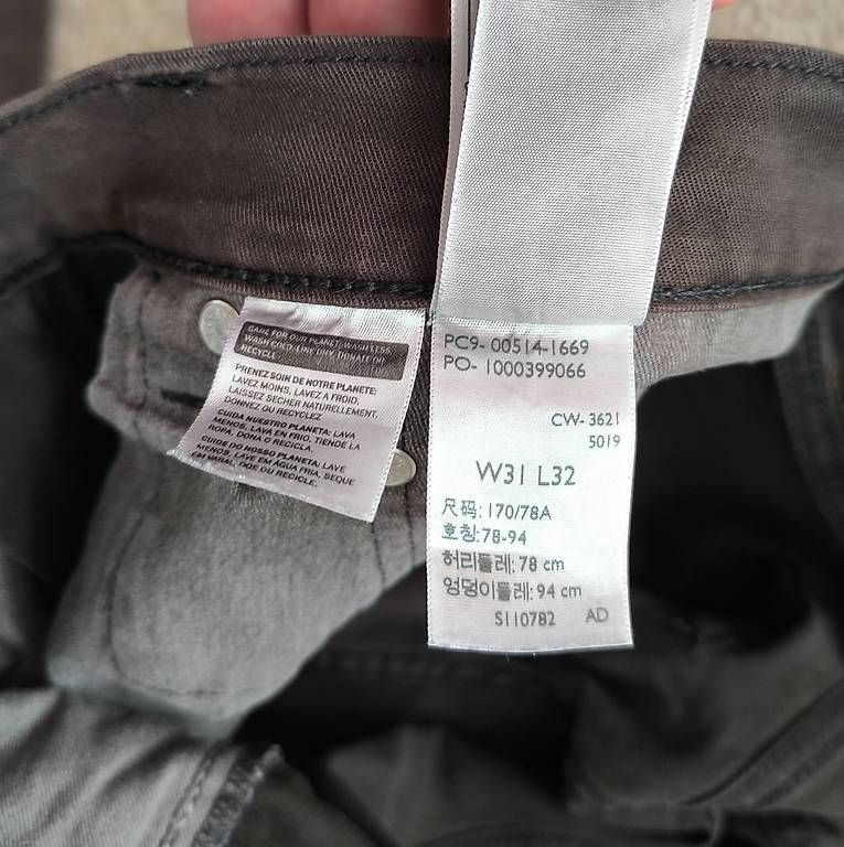 Jeans: Levi's Premium Jeans  Schwarz | W31 L32 – Usato da Pully venduto da vir_58dk 4