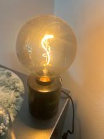 Tischlampe mit Marmorsockel