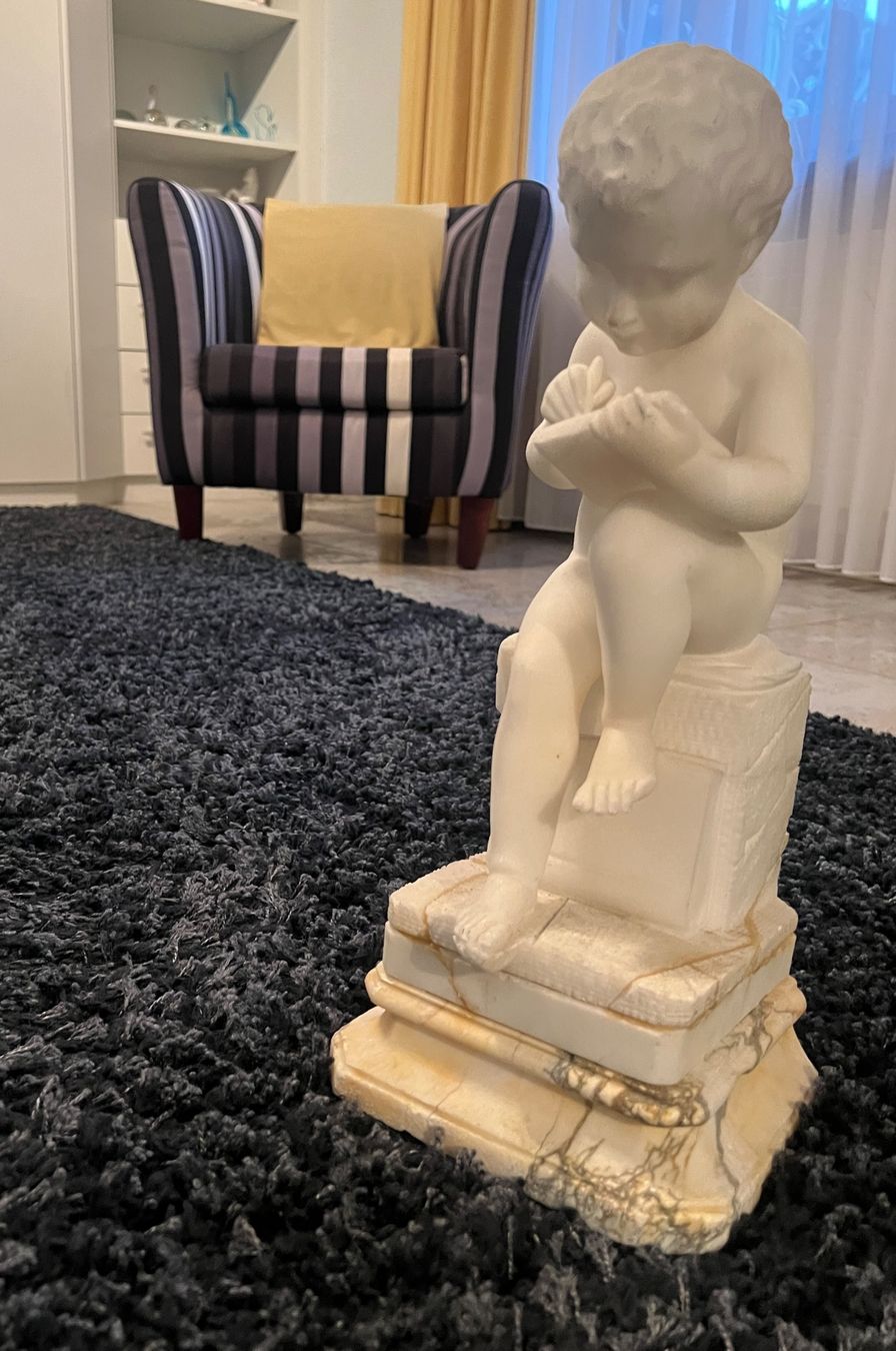 Sculture & Statue: Figur Skulptur Marmor?Granit? massiv alt – Usato da Wil venduto da fuschti01 4