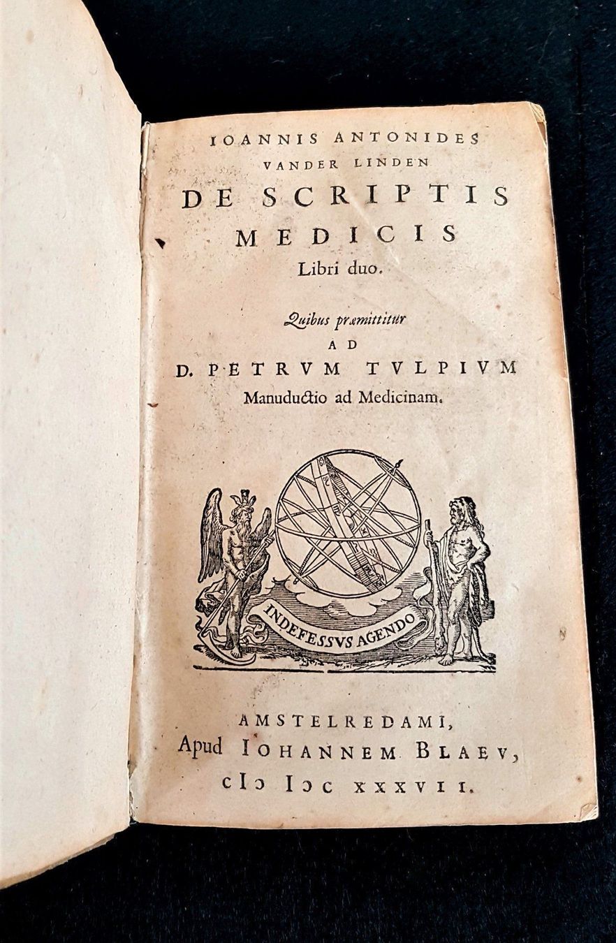 Libri: Van der Linden: De scriptis medicis, Erstausgabe von 1637 – Usato da Bourguillon venduto da Lucas111 1