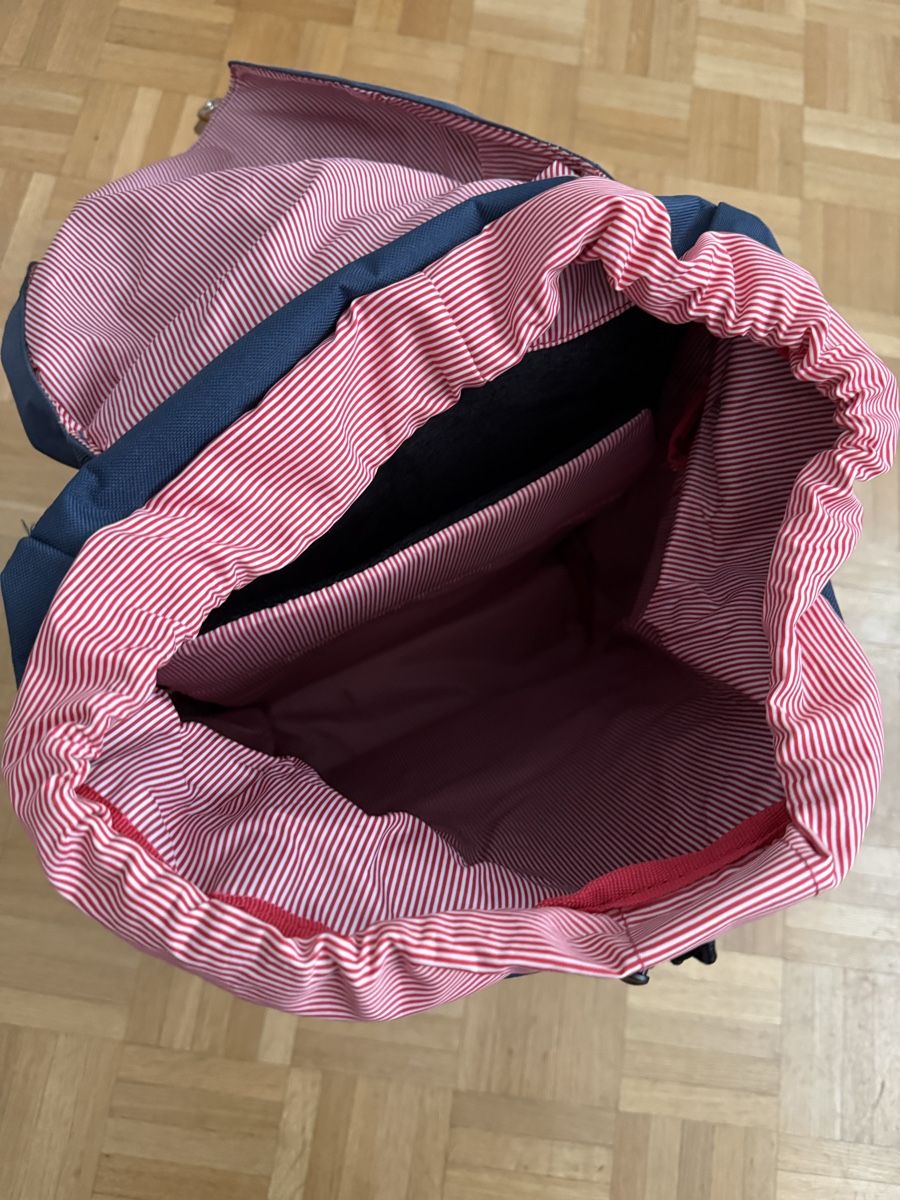Herschel Zaini: Backpack Rucksack Herschel blue damaged with red pattern – Difettoso da Baden venduto da LucyPeckam32 5