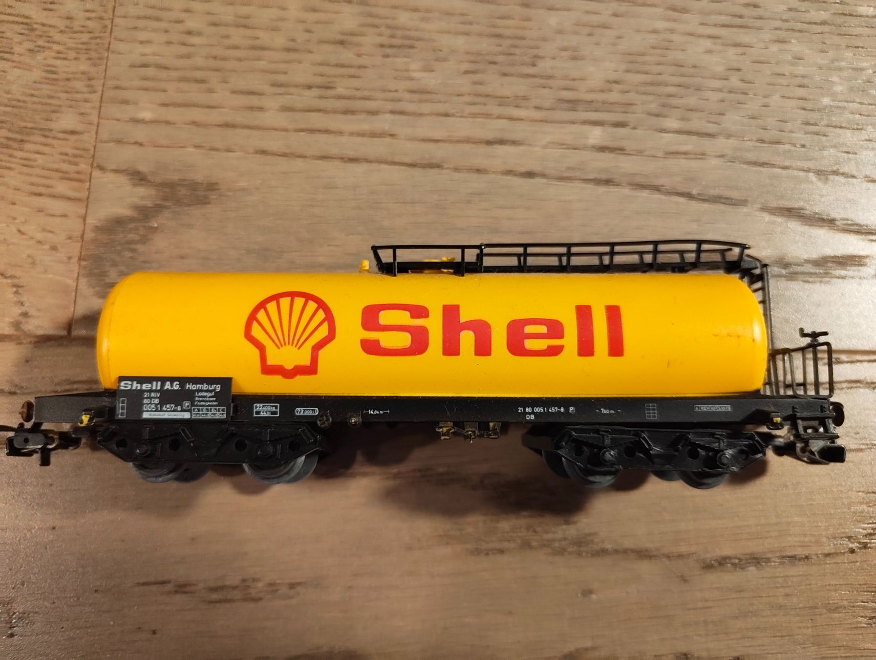 Märklin Modellini di ferrovie: Märklin Shell Güterwagen Set – Usato da Lonay venduto da que_6phm 1