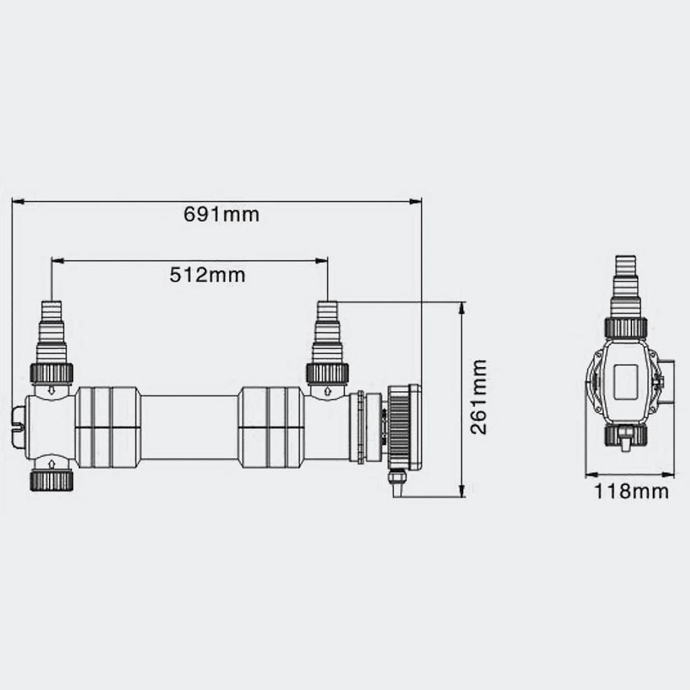 Pompe & Parti di ricambio: SunSun CUV-655 Teichklärer Wasserklärer – Nuovo e nell'imballaggio originale da Bottighofen venduto da zaap 3