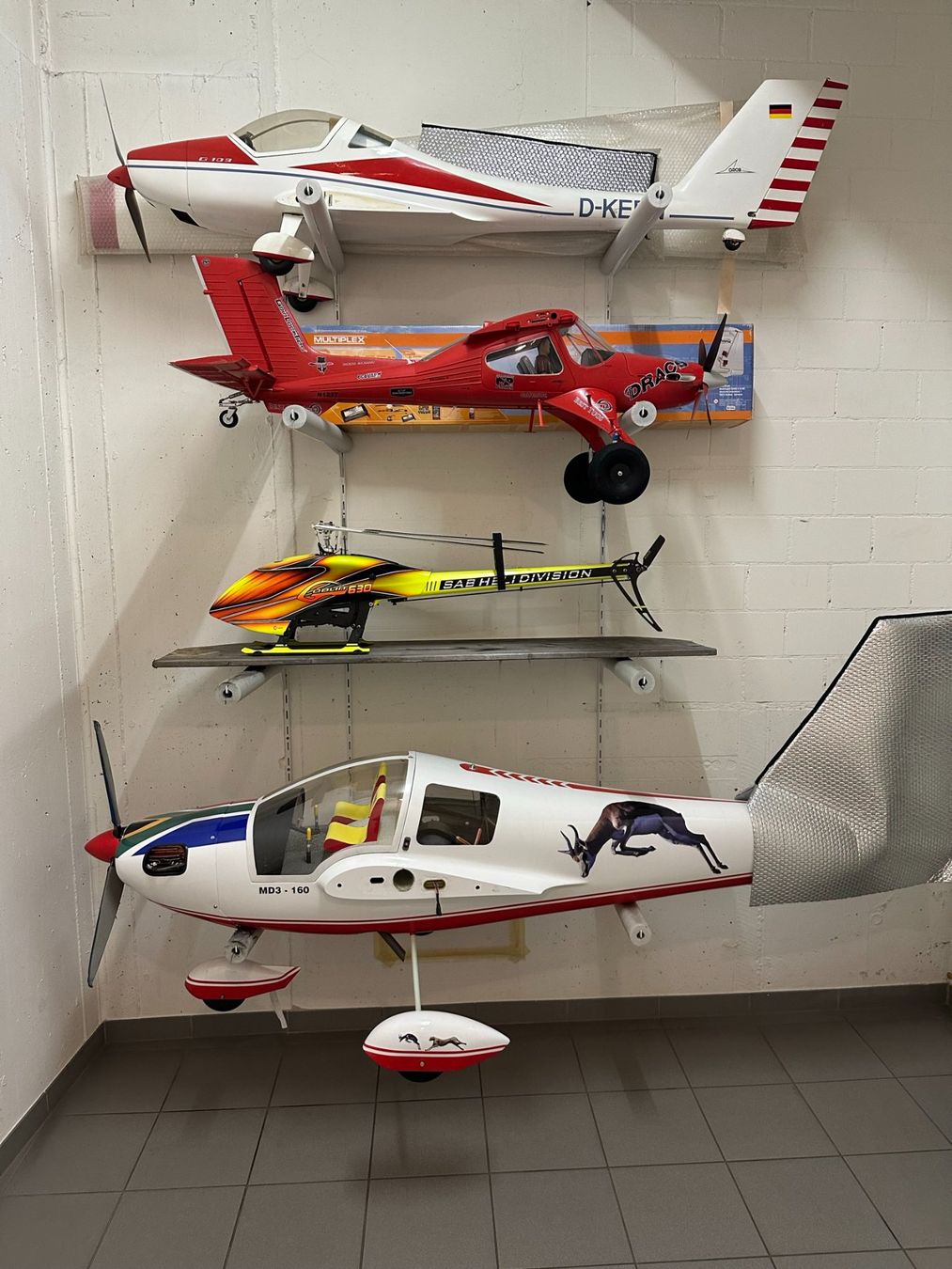 Modellismo RC: Grob G109 4.15m von Rocke Modellbau – Usato da Dietlikon venduto da Tambuti 2