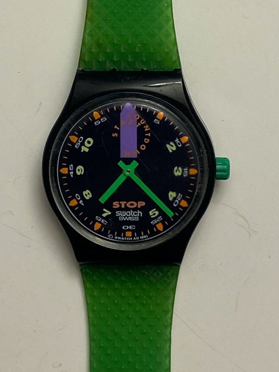 Swatch Stop - 1992 - Jess Rush - SSB100 (Gebraucht) in Pazzallo für CHF ...