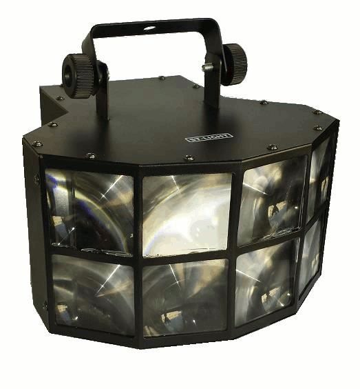 Beleuchtung & Lichteffekte: LED Shell Light - RGBW DMX Derby Flower – Neu und originalverpackt aus Däniken SO von Profog1