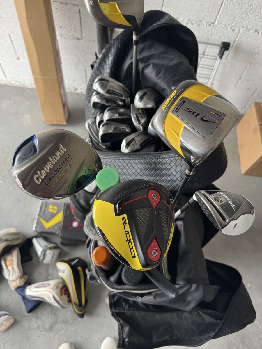 Mazze & Set: Golf Set with Bags, Balls, Tees – Usato da Morges venduto da melz_28 4