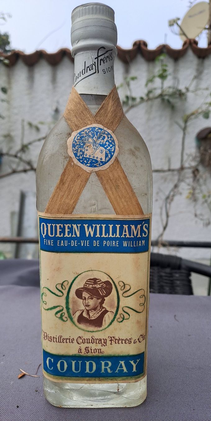 Williams Bevande alcoliche: Queen William's Coudray Frères Sion Flasche – Nuovo (secondo la descrizione) da Bern venduto da aucti0n