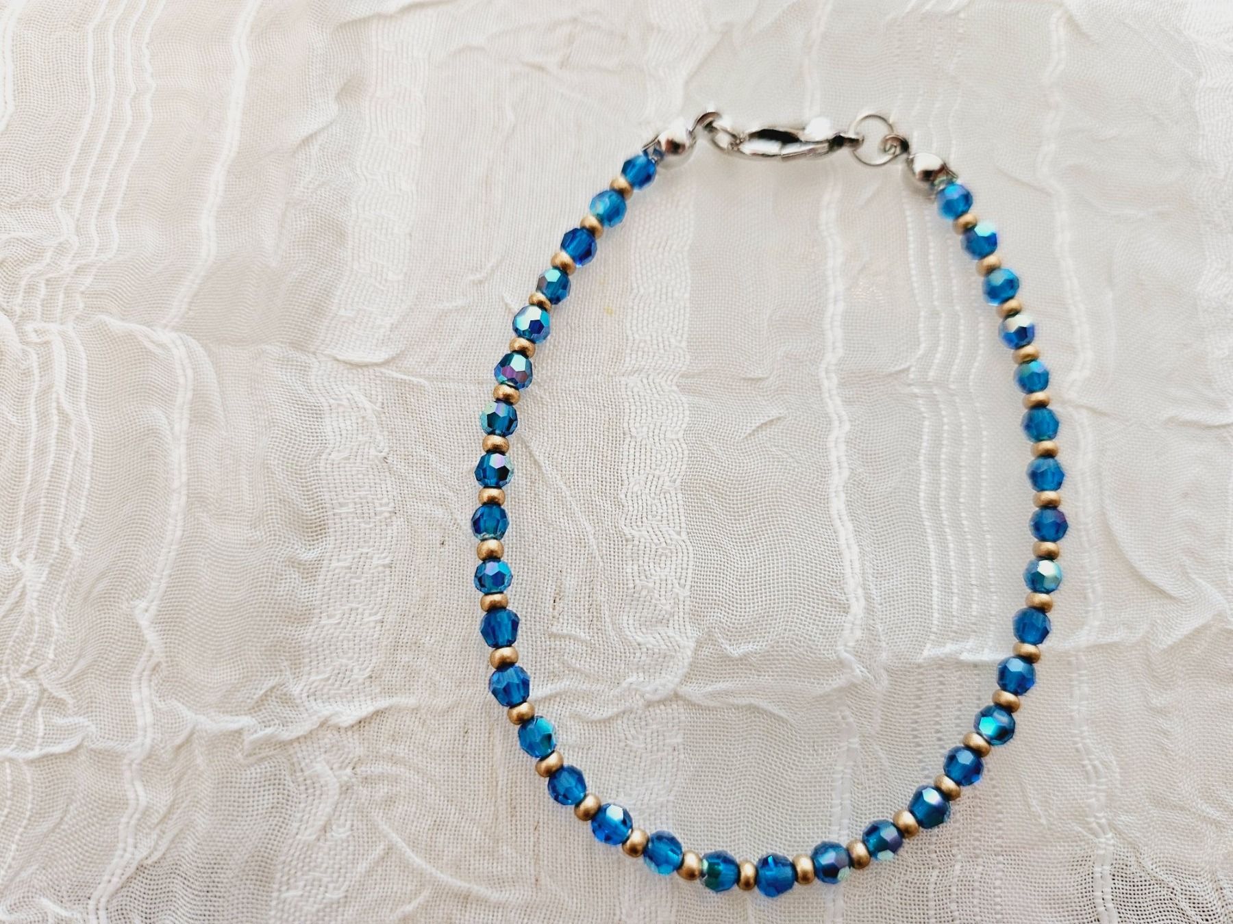 Bracciali & Braccialetti: Armkette aus swarovski perlen – Nuovo (secondo la descrizione) da Dietikon venduto da Eleda 2