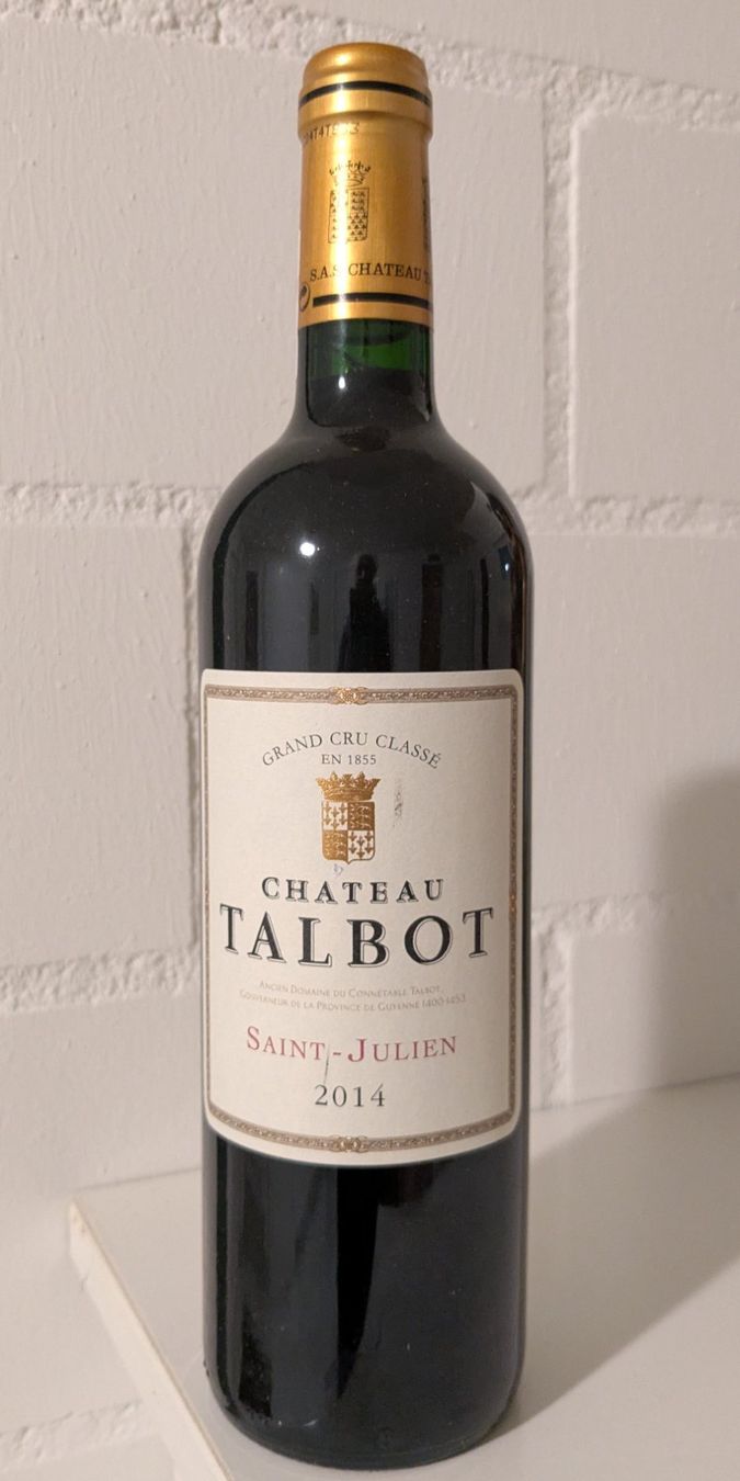 Vino: Château Talbot 2014 – Nuovo (secondo la descrizione) da Giffers venduto da agu25