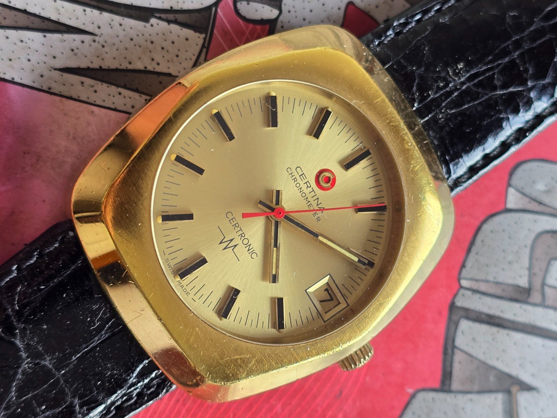 Certina Orologi: 28 Certina Certronic Chronometer Traumhaft Jumbo – Usato da Muri AG venduto da Corredor 8