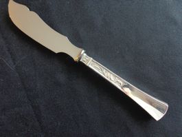 * COUTEAU A FROMAGE JEZLER RENAISSANCE ARGENT 800 COMME NEUF