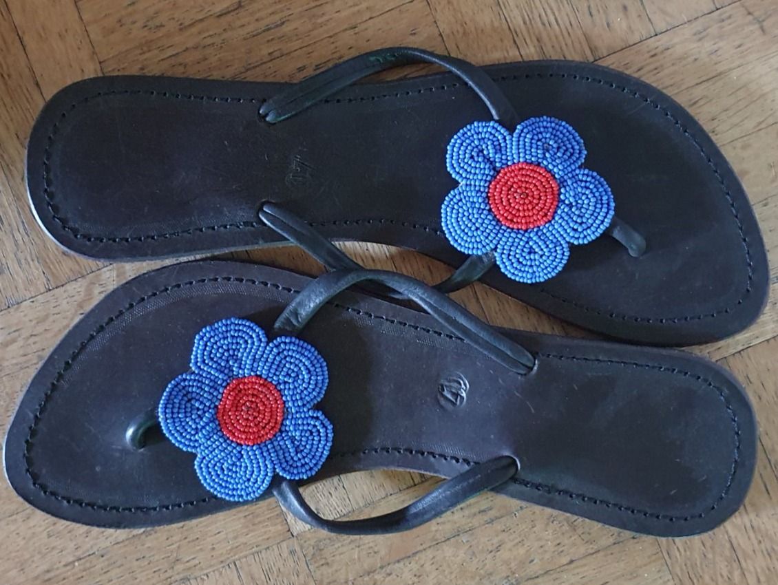 Scarpe da donna: Neue Ethno Sandalen, Gr. 41 – Nuovo e nell'imballaggio originale da Muttenz venduto da pixopus 4