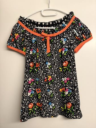 Vintage Bluse Gianni Versace Couture Seide Blumen schwarz