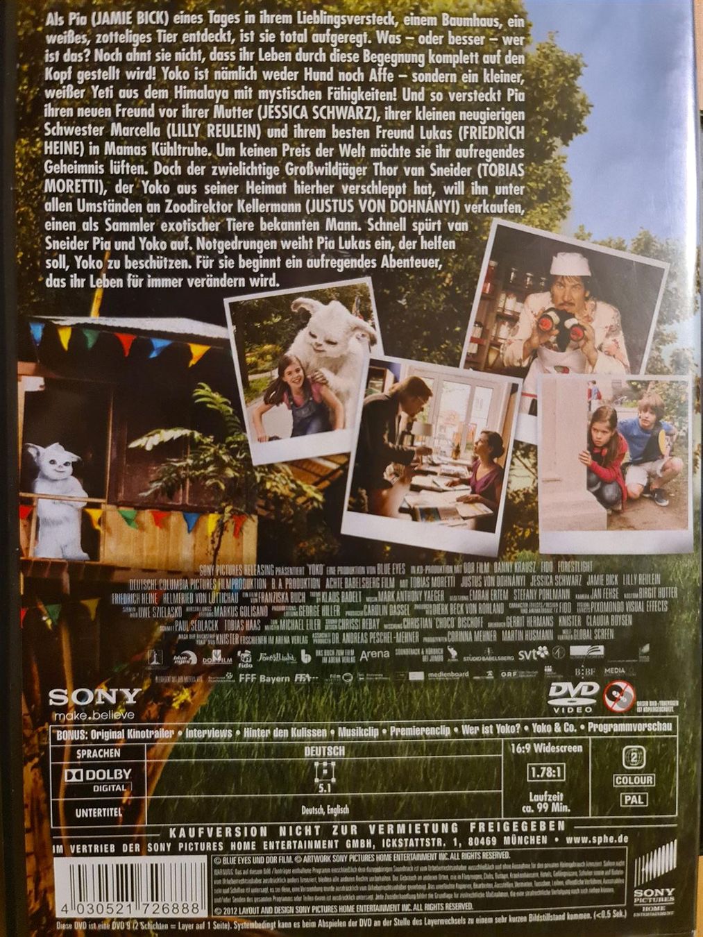 Tutti i DVDs: DVD Yoko – Usato da Dintikon venduto da Vexi 1
