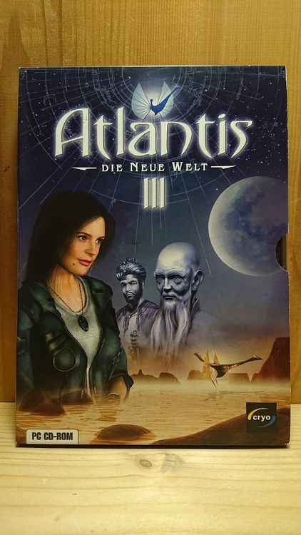 Jeu PC Atlantis - CD-ROM Complet Français - Très Bon état - Testé Fonctionnel