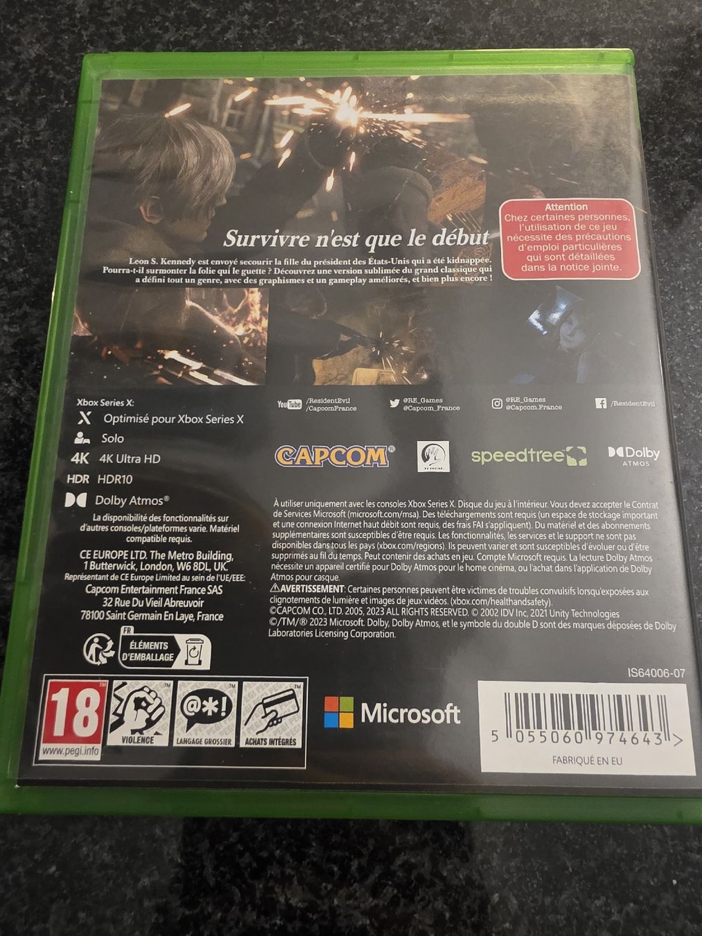 Giochi: Resident Evil 4 Xbox Series X – Usato da Chavornay venduto da Crash37 1
