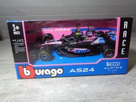 Bburago 1:43 F1 Alpine A524 Pierre Gasly 2024