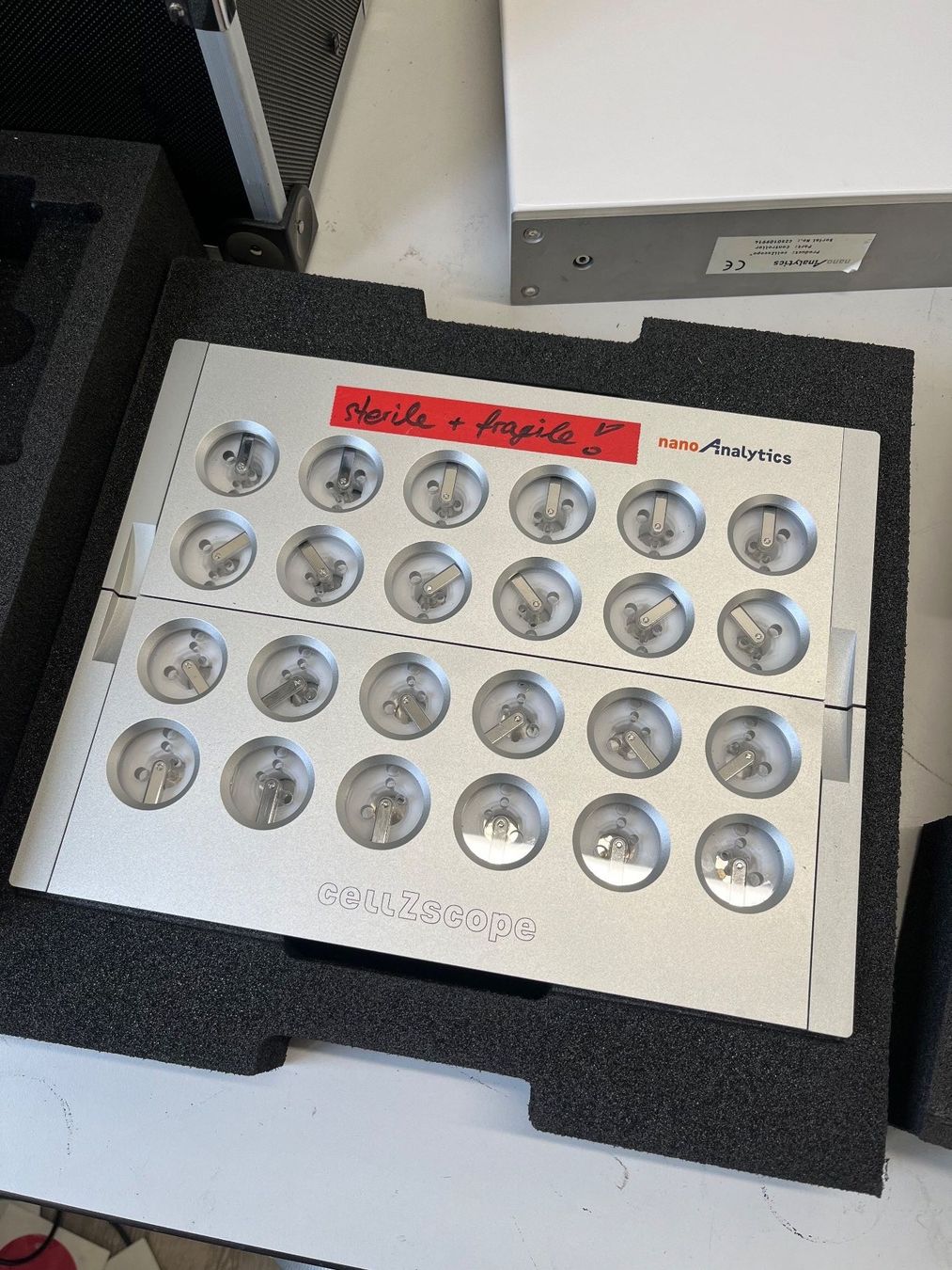 Laborzubehör: Nano Analytics CellZscope Set im Koffer + 3 Zellblöcke – Gebraucht aus Niederdorf von LeptonAG_Labor 5
