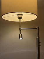 Stehlampe mit Leselampe, guter Zustand