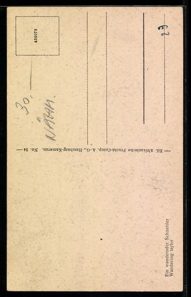 Cartoline postali: Afrikanischer Mann mit Gewehr und Nähma – Usato da Berlin venduto da bartko-reher 1