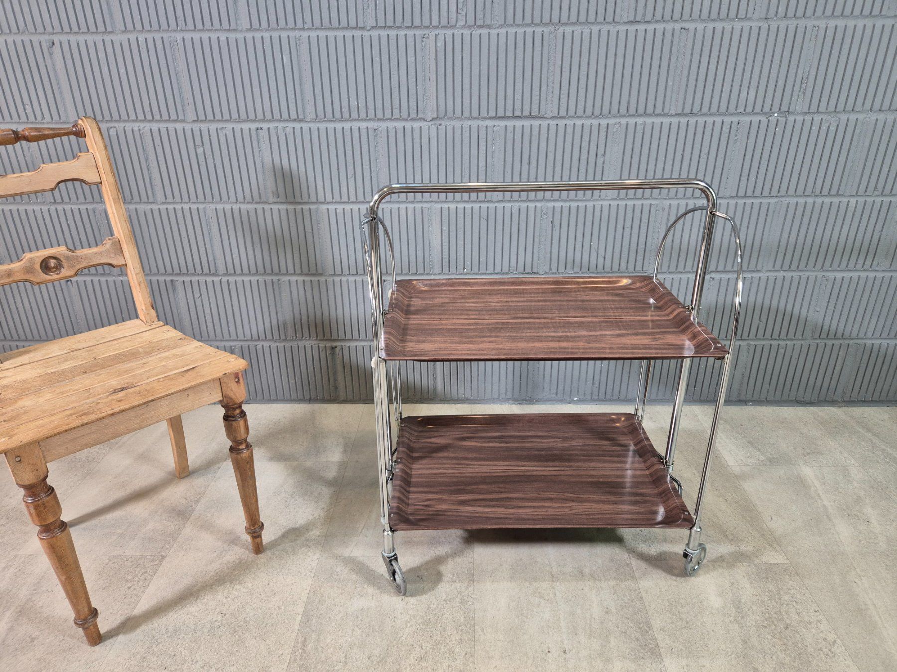Servierwagen: Gerlinol Dinette, Folding Trolley, Servierwagen Klappbar – Gebraucht aus Nottwil von Wondewa-Shop 4