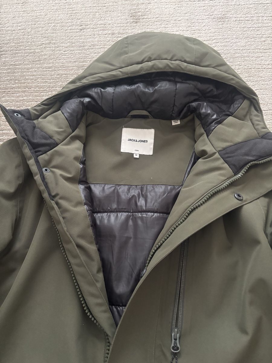 Jack & Jones Jacken: Jack&Jones Winterjacke grün – Gebraucht aus Davos Platz von Luckyleo 1