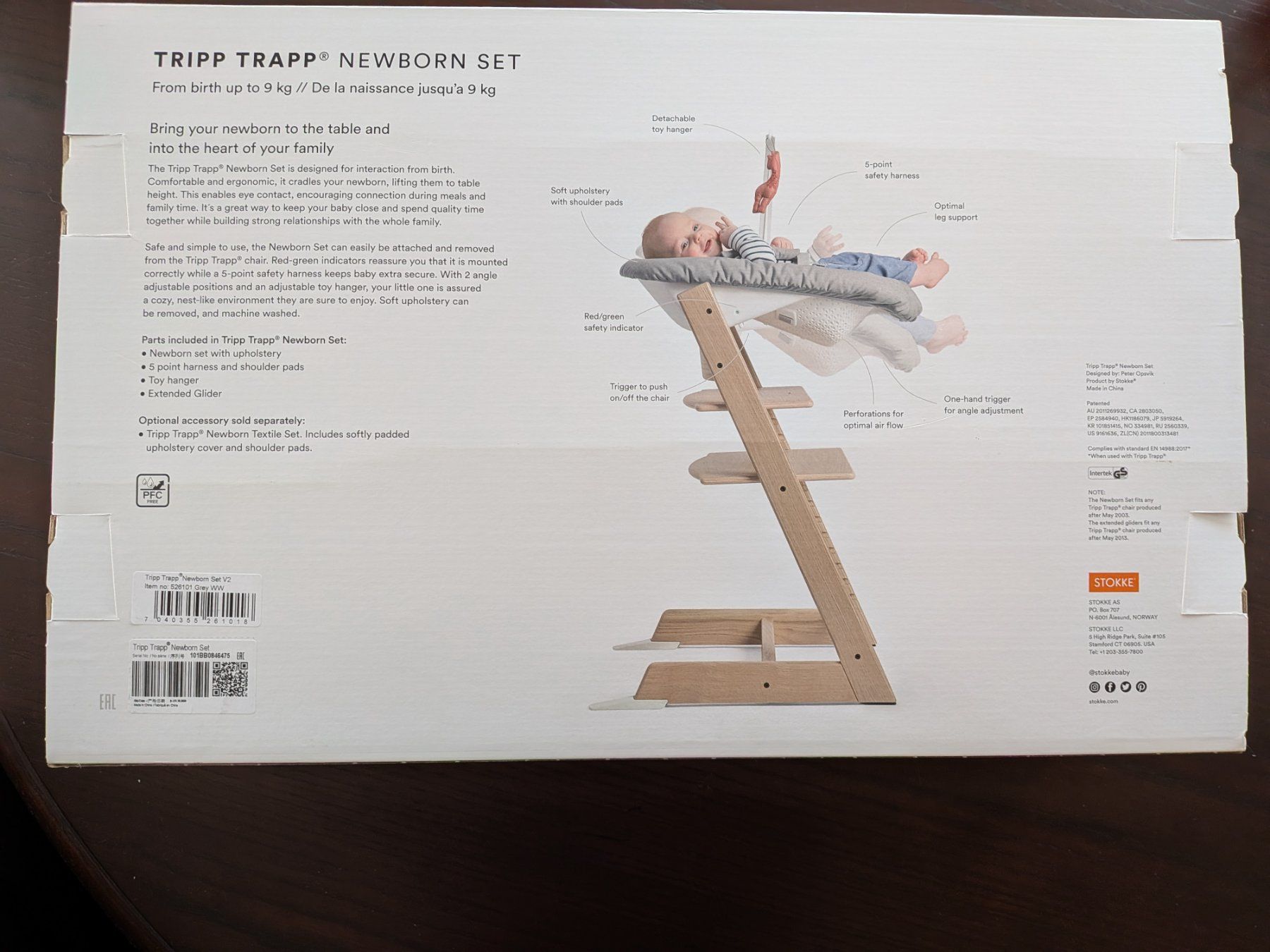 Stokke Hochstühle: Stokke Tripp Trapp Newborn Set – Gebraucht aus Madiswil von Himboo 2