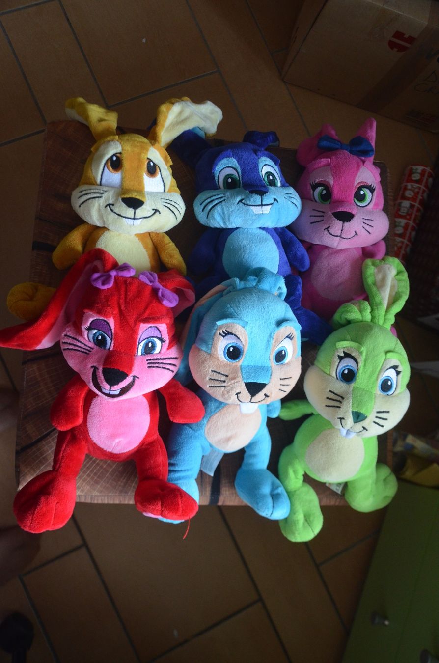 Spielzeuge: 6 STUCK PELUCHE OSTERN (A) – Gebraucht aus Chiasso von Dolly015