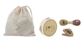Bloomingville Kinder Musikinstrument Driss, braun, Sperrholz