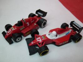 F1 Ferrari - Minis von Matchbox ! Massstab 1:53(?) -speziell