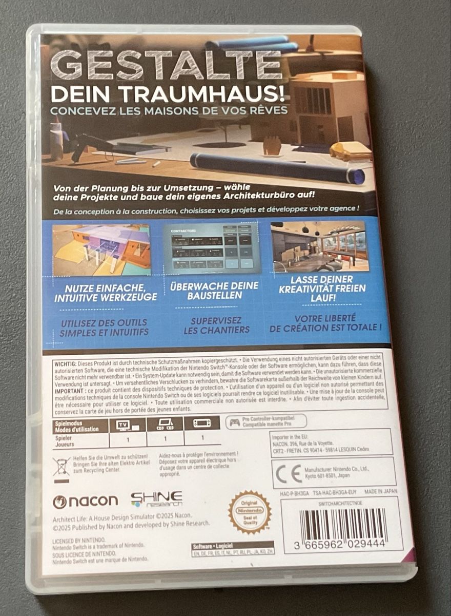 Spiele: Architect Life A House Design Simulator Nintendo Switch – Neu (gemäss Beschreibung) aus Winterthur von cheffe218 2