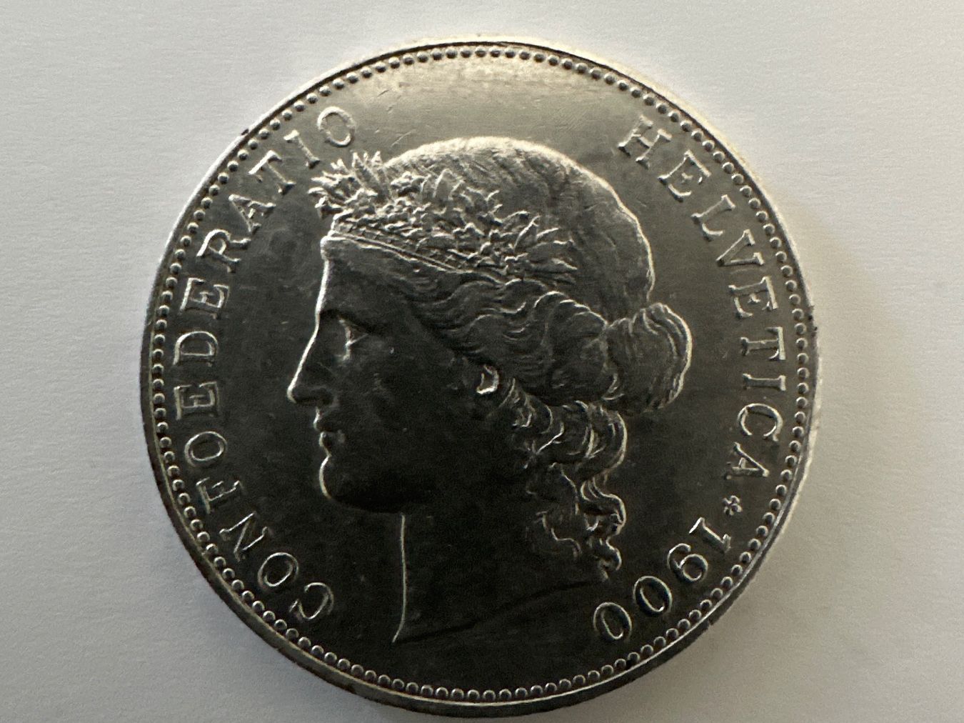 Tutti le monete: 1900 5Fr -unz – Usato da Erlach venduto da gubbe1 1