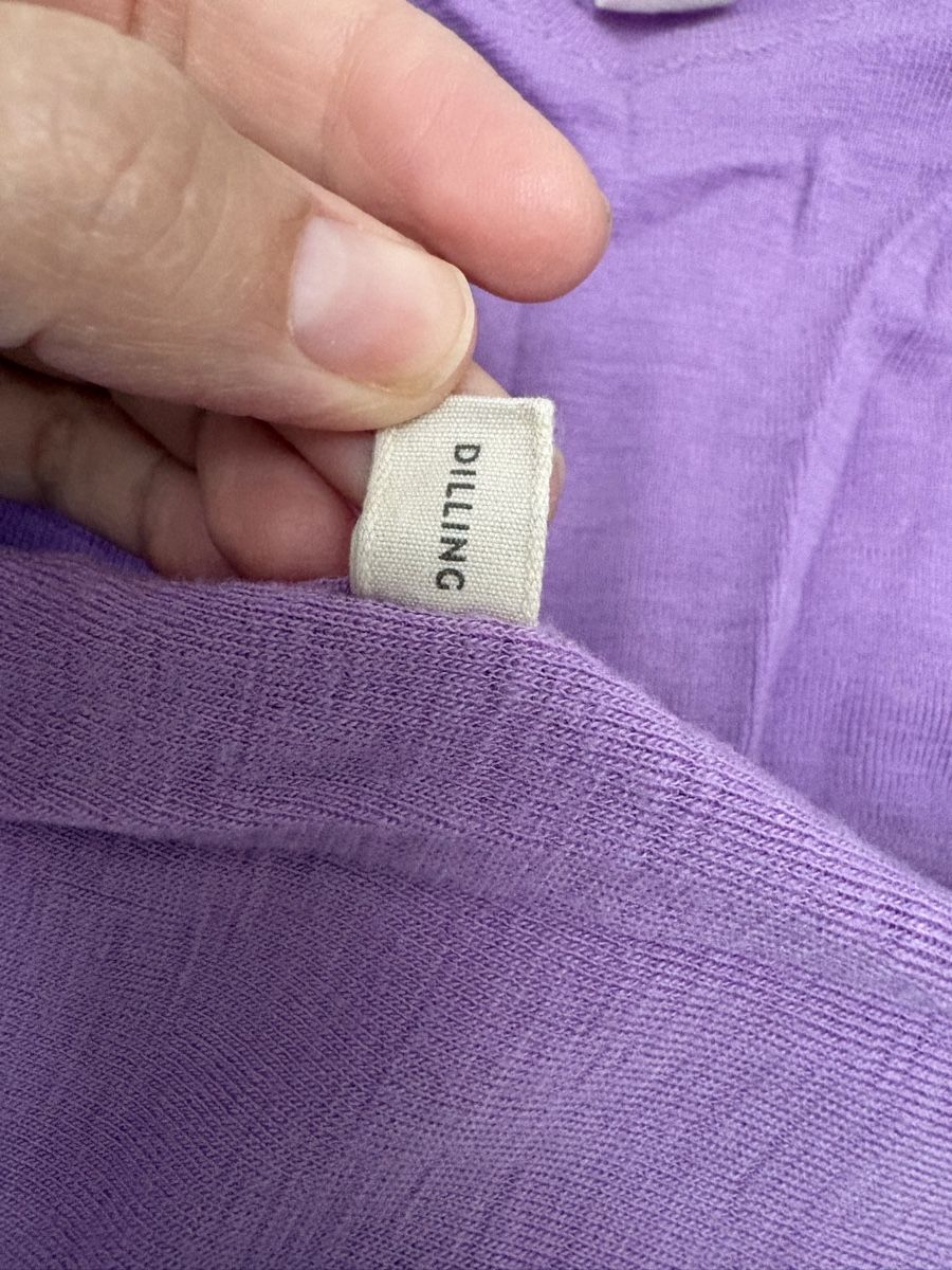 Dilling Biancheria intima: Woll-Body lila DILLING Grösse 92 – Usato da Gockhausen venduto da lenibeni 2