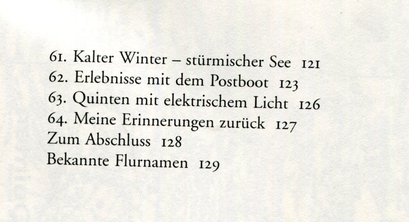 Libri: Quinten, Walensee, Kurzgeschichten. – Usato da Aarau venduto da Elmaar41 4