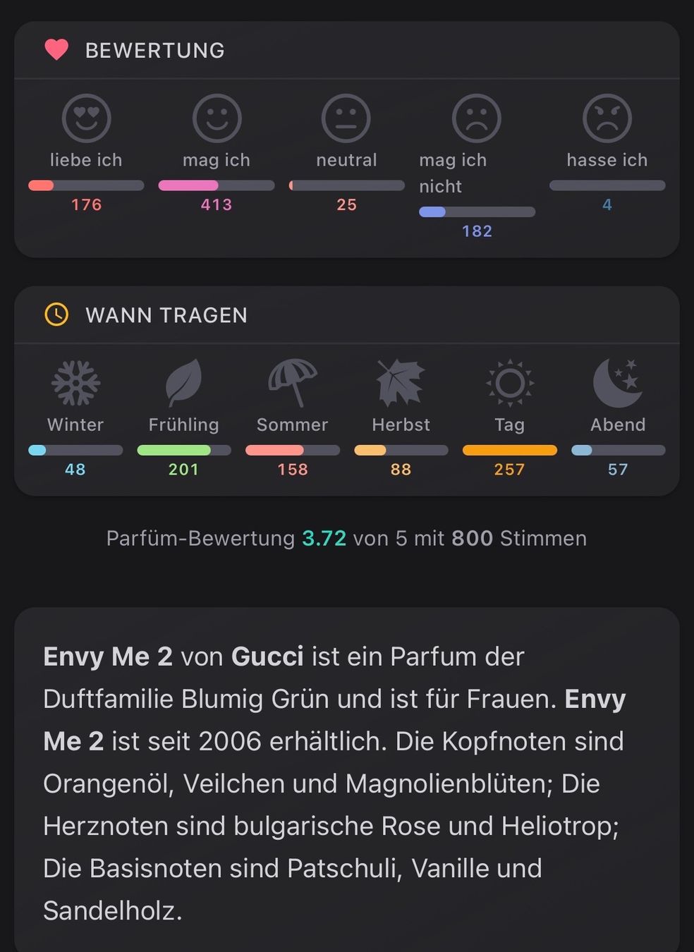 Gucci Parfums & Eau de Toilette: Gucci Envy Me 2 EDT - Duftprobe - 2 ml. – D'occasion à Zürich par deruja 4