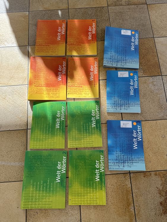 Welt der Wörter 1, 2 und 3, Lehrmittelverlag Kanton Zürich Kaufen auf