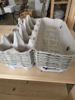 Eierkartons 10er Set aus Karton gebraucht neuer Zustand