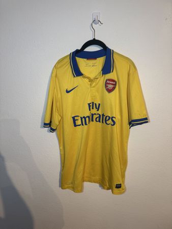 L Arsenal Away Trikot 2014/15 original Nike XL gelb