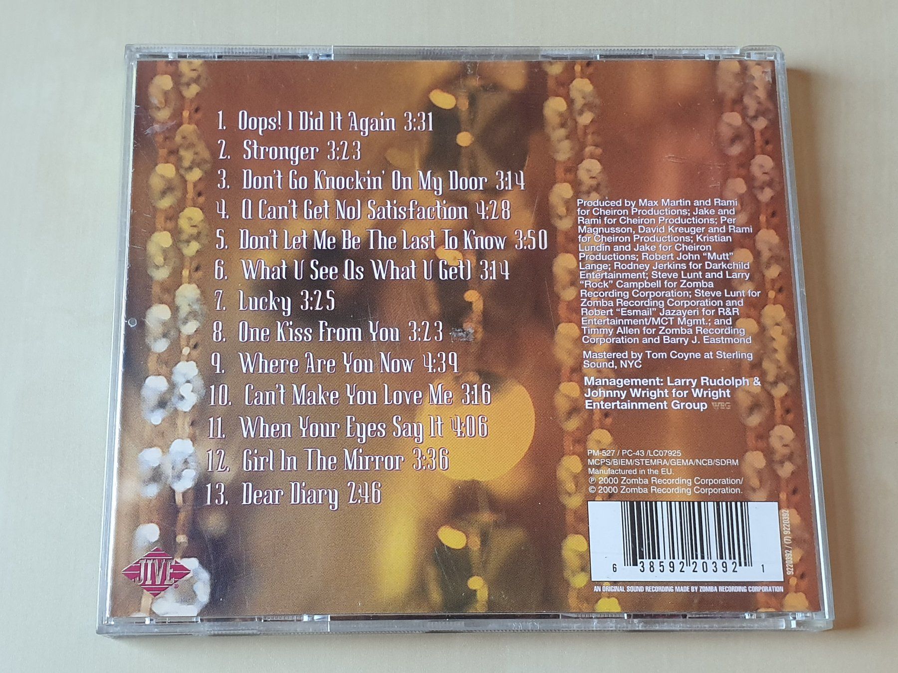 CD: Britney Spears Oops I did it again – Usato da Stansstad venduto da collectorsshop 1