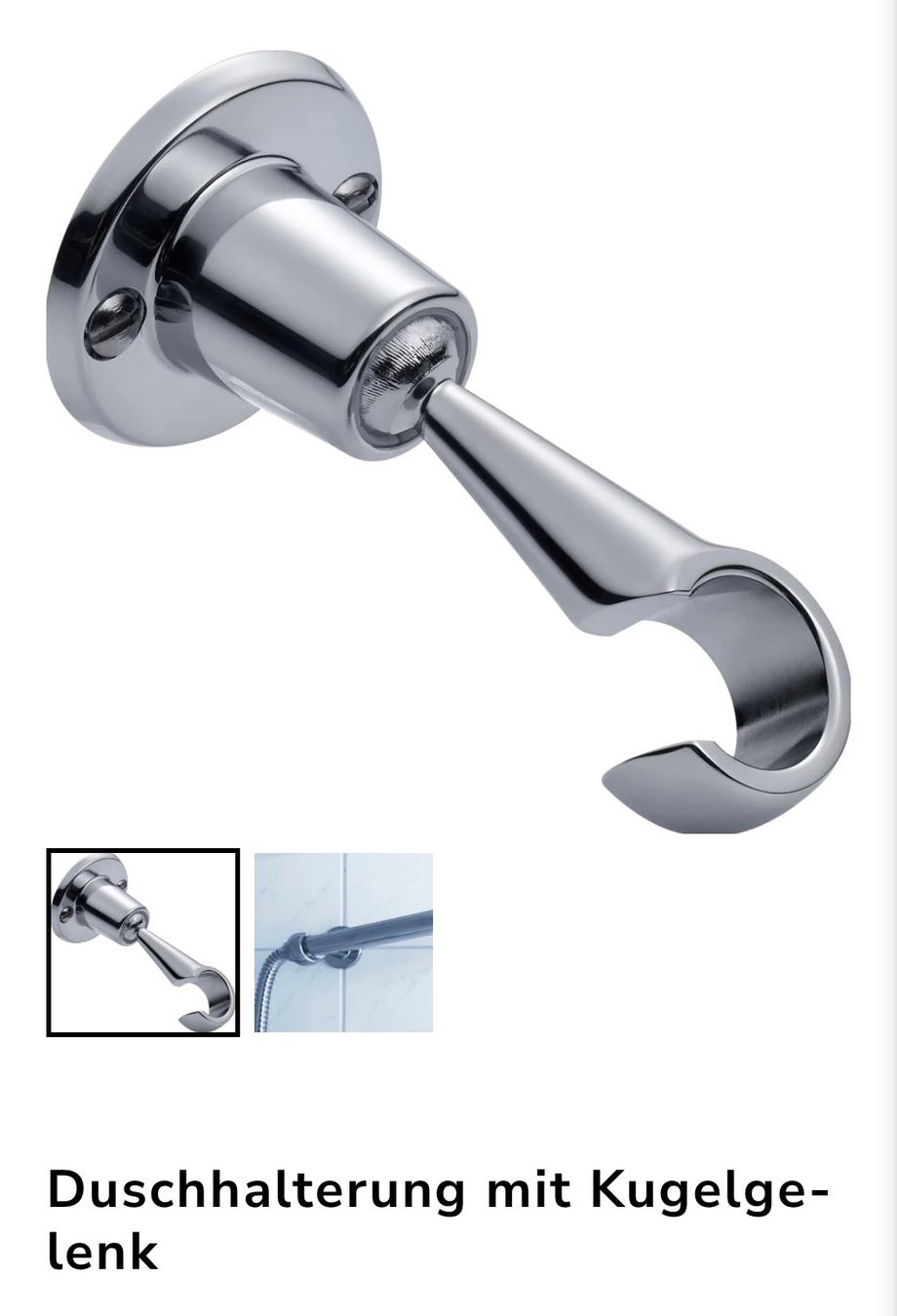 Altro per il bagno: Duschhalterung mit Kugelgelenk – Usato da Niederbipp venduto da blu_jw7r 2
