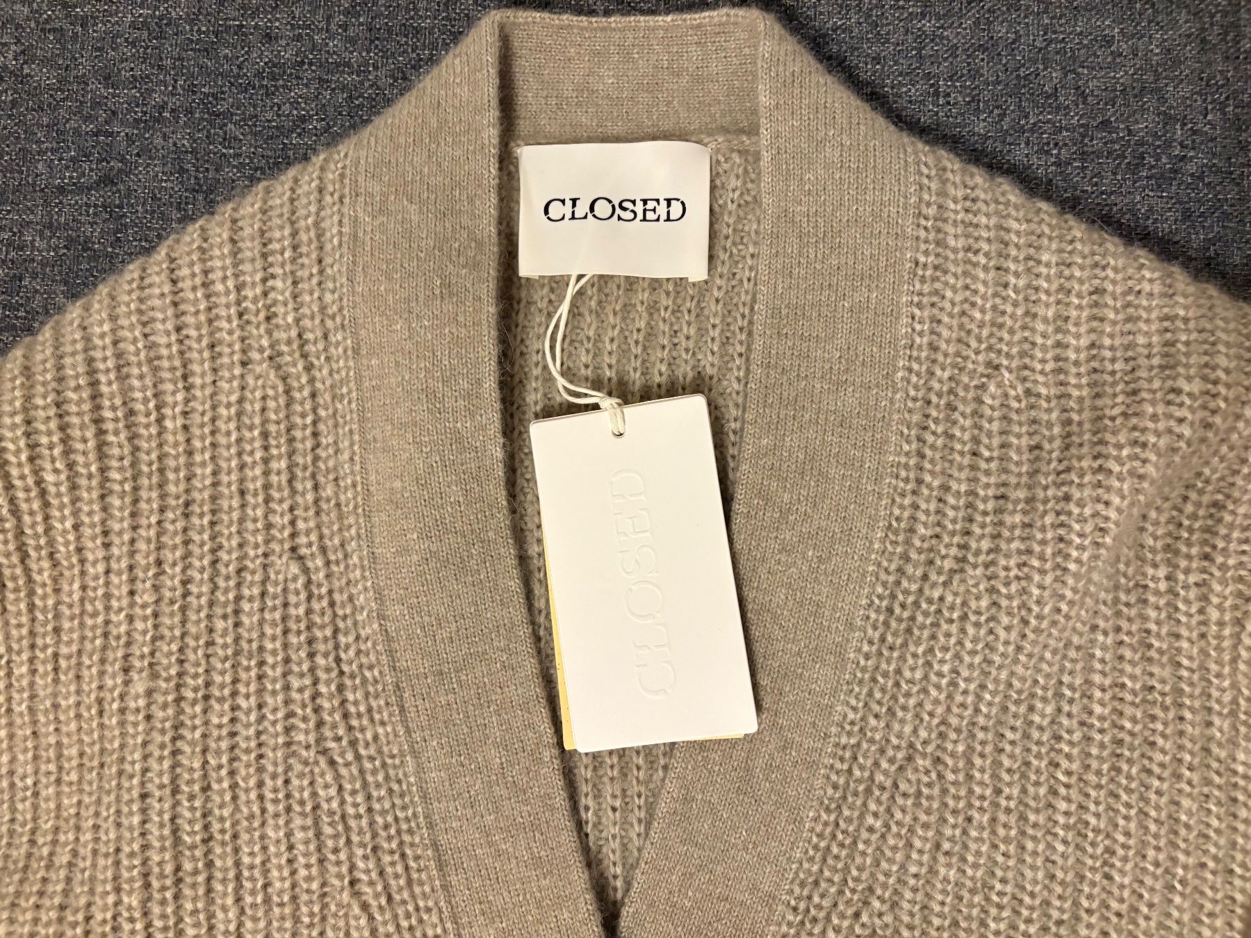 Closed Giacche: Closed Strickjacke S aus Alpaka Mix – Nuovo (secondo la descrizione) da Kappel am Albis venduto da Jufler 4