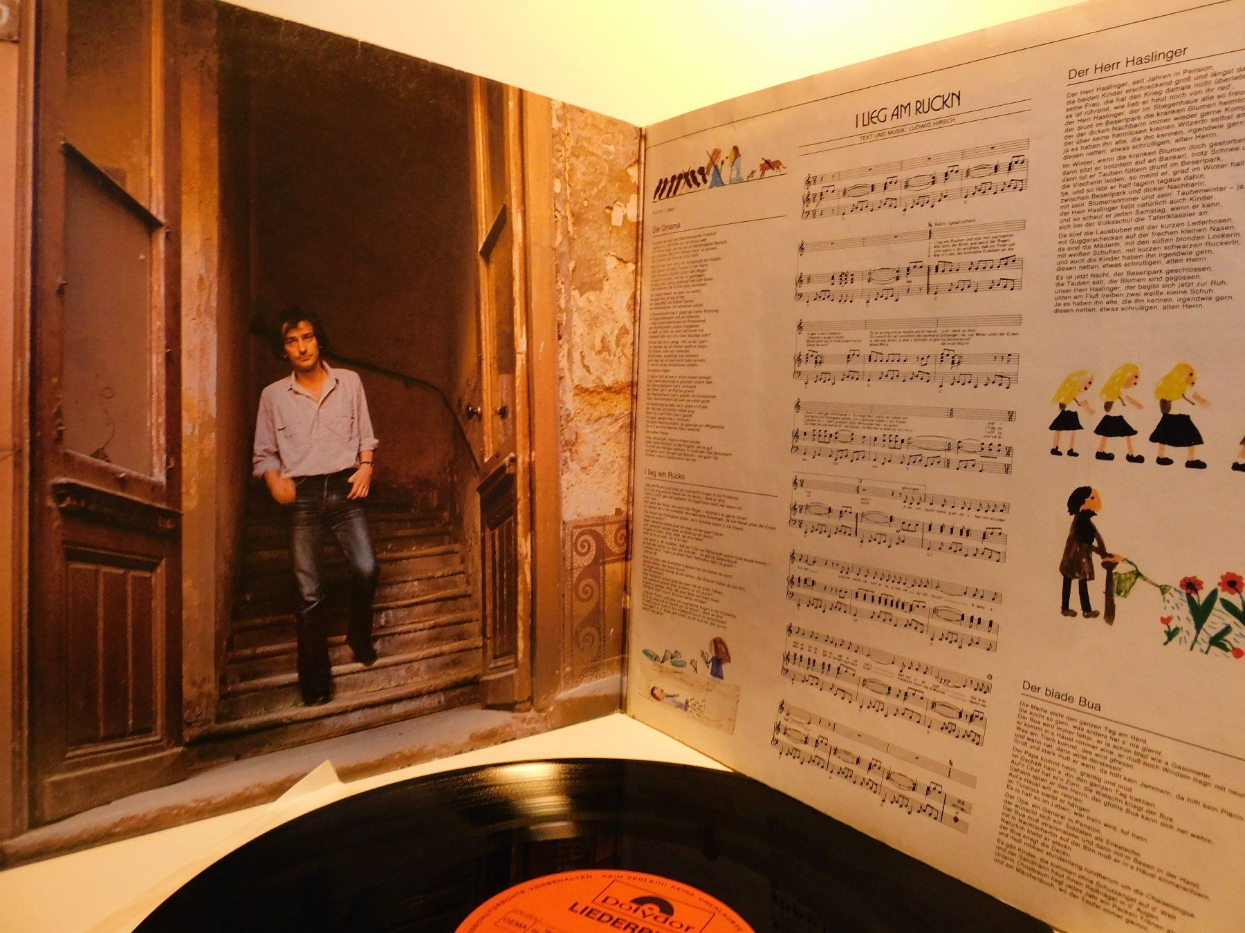 Dischi in vinile: Schallplatte Ludwig Hirsch Liederbuch 1979 – Usato da Sursee venduto da 76 2