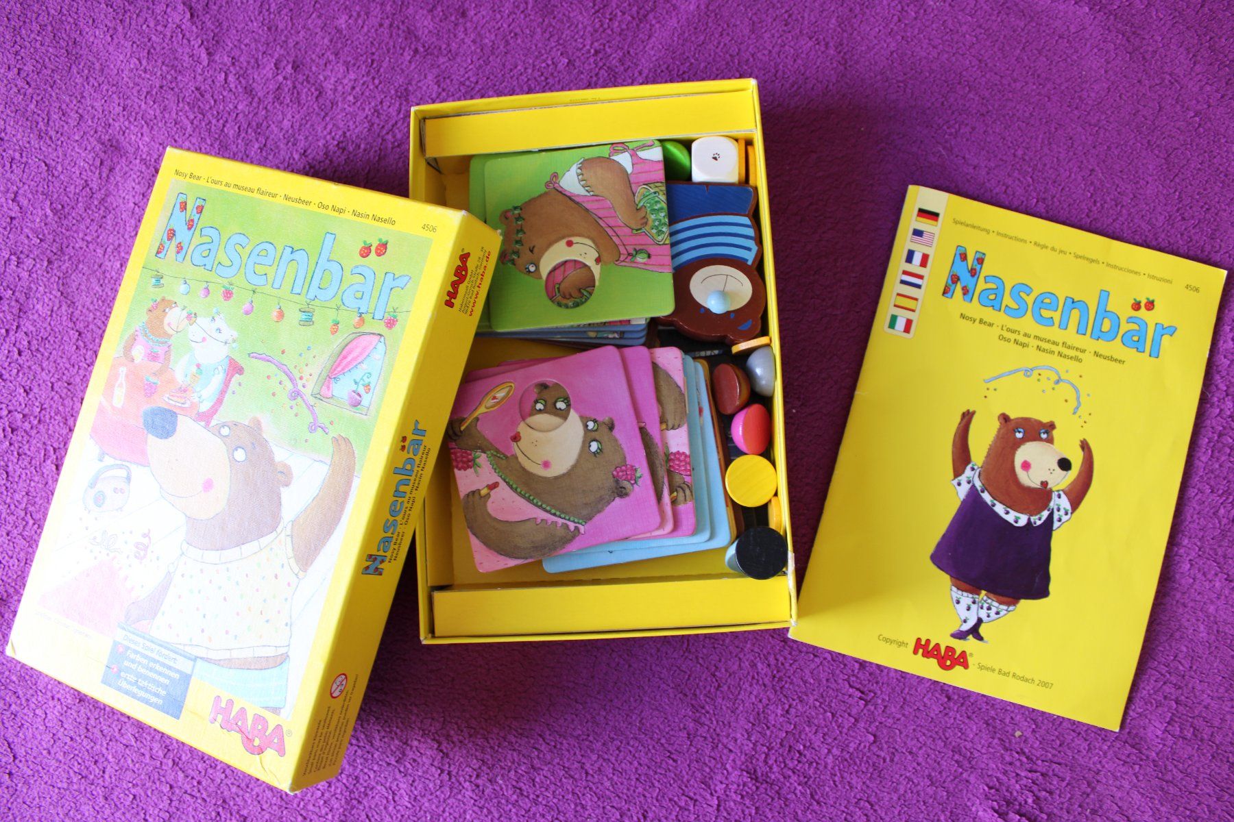 Haba Giochi: Haba Spiel - Nasenbär – Usato da Müllheim Dorf venduto da Seeeule01 2