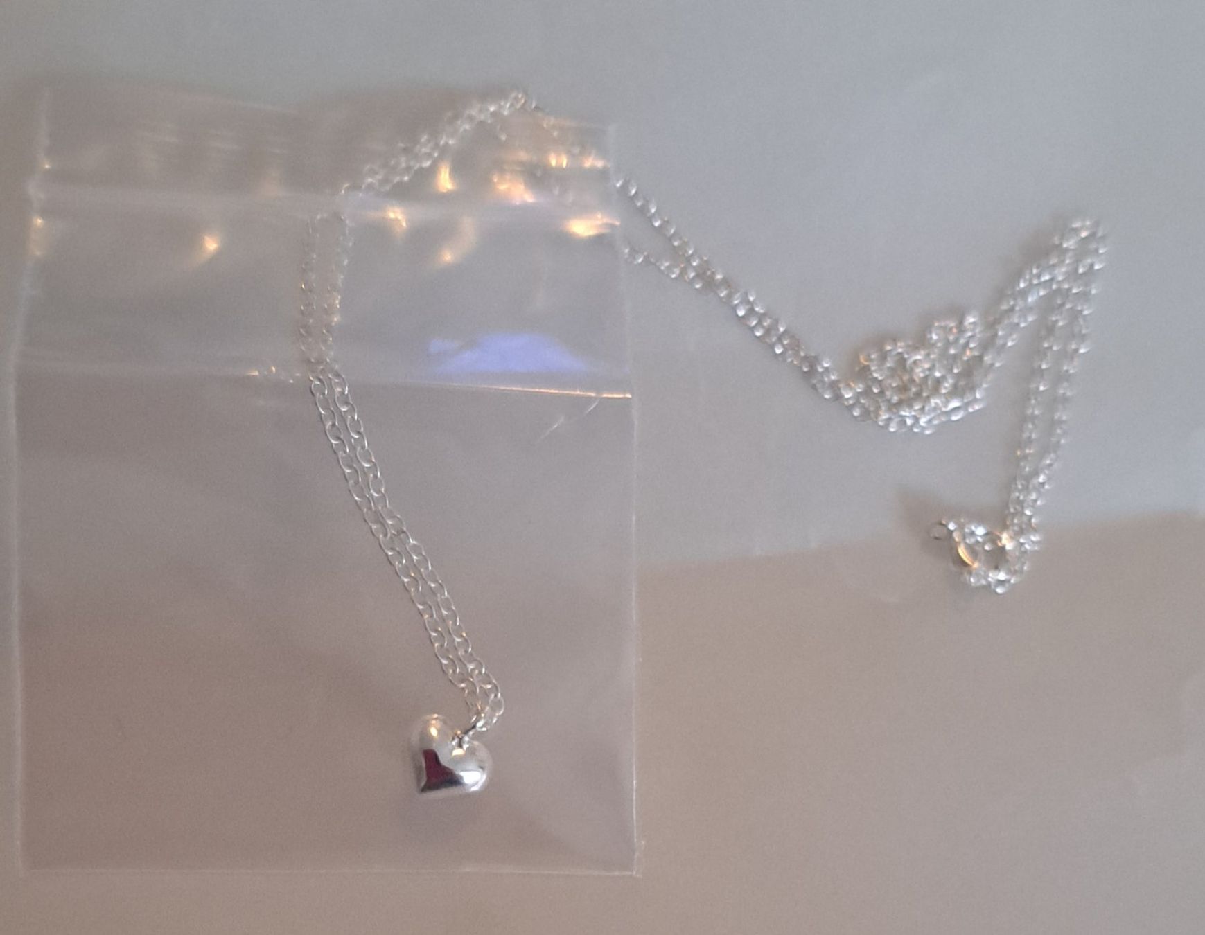 Colliers: Collier coeur 925 – D'occasion à Biel/Bienne par raf_2yqq