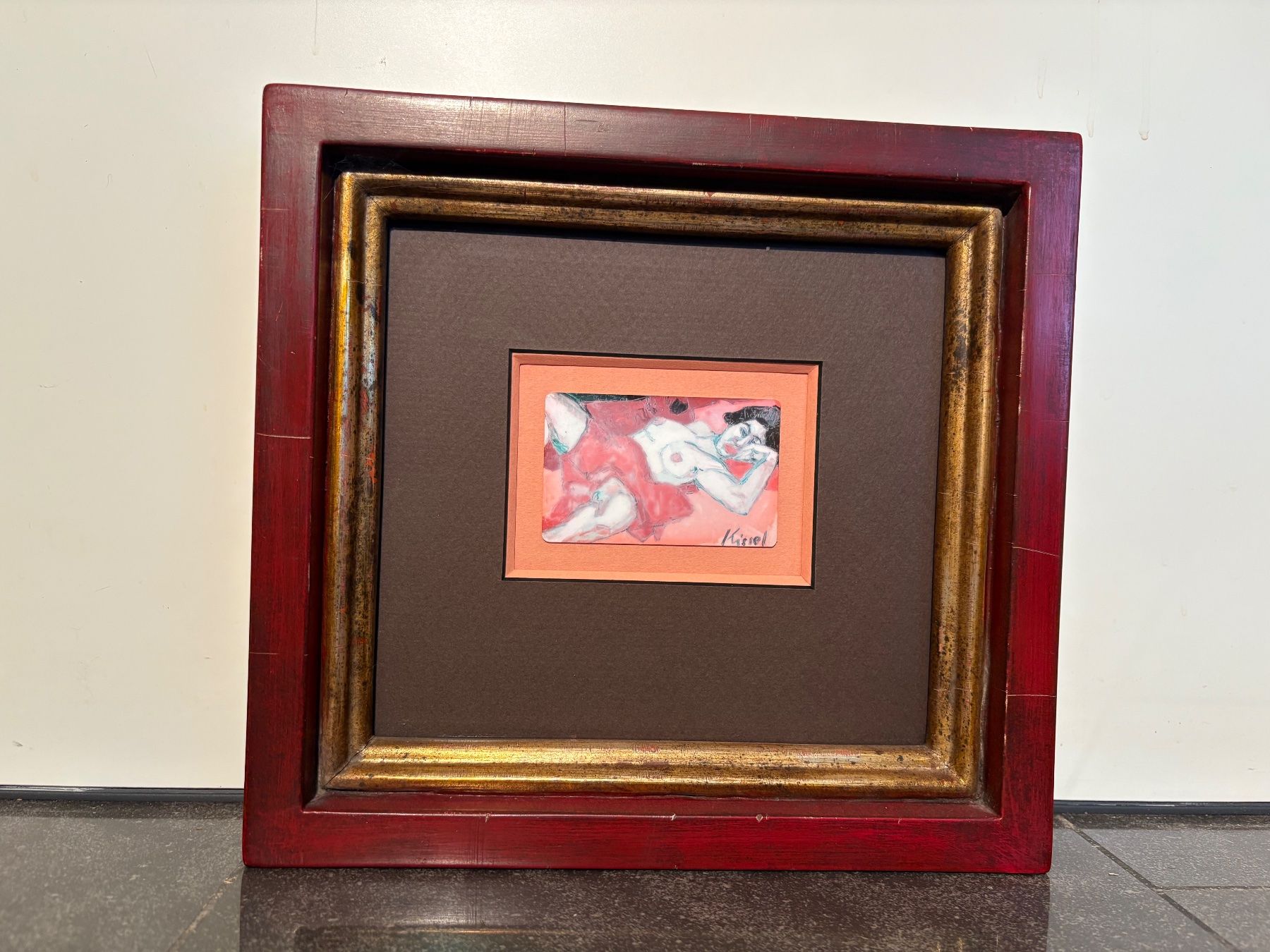 Tableaux: Originalarbeit von Gernot Kissel auf Papier – D'occasion à Cham par wasudami