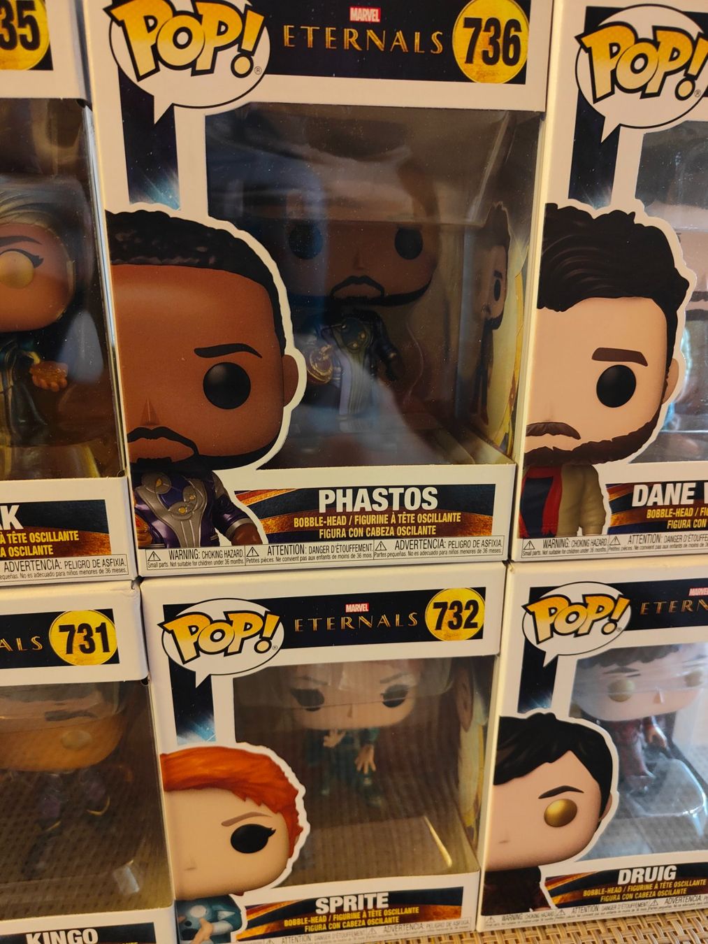Funko Statuette: POP Marvel Les Éternels Eternals Pack – Nuovo e nell'imballaggio originale da Broc venduto da jcr_5cqy 2