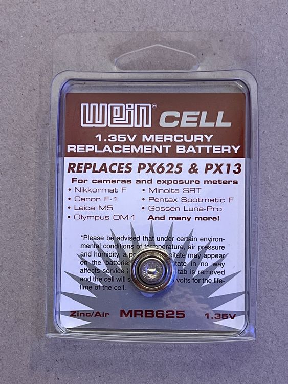 Wein Cell 1.35v Mercury battery Kaufen auf Ricardo